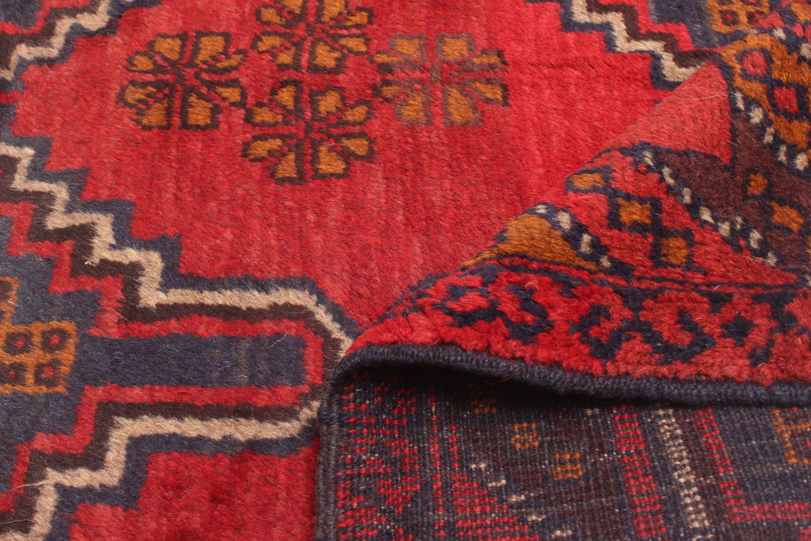 Vintage Traditional Hand-Knotted Area Rug 3’6″ x 5’11” Oriental Wool Carpet