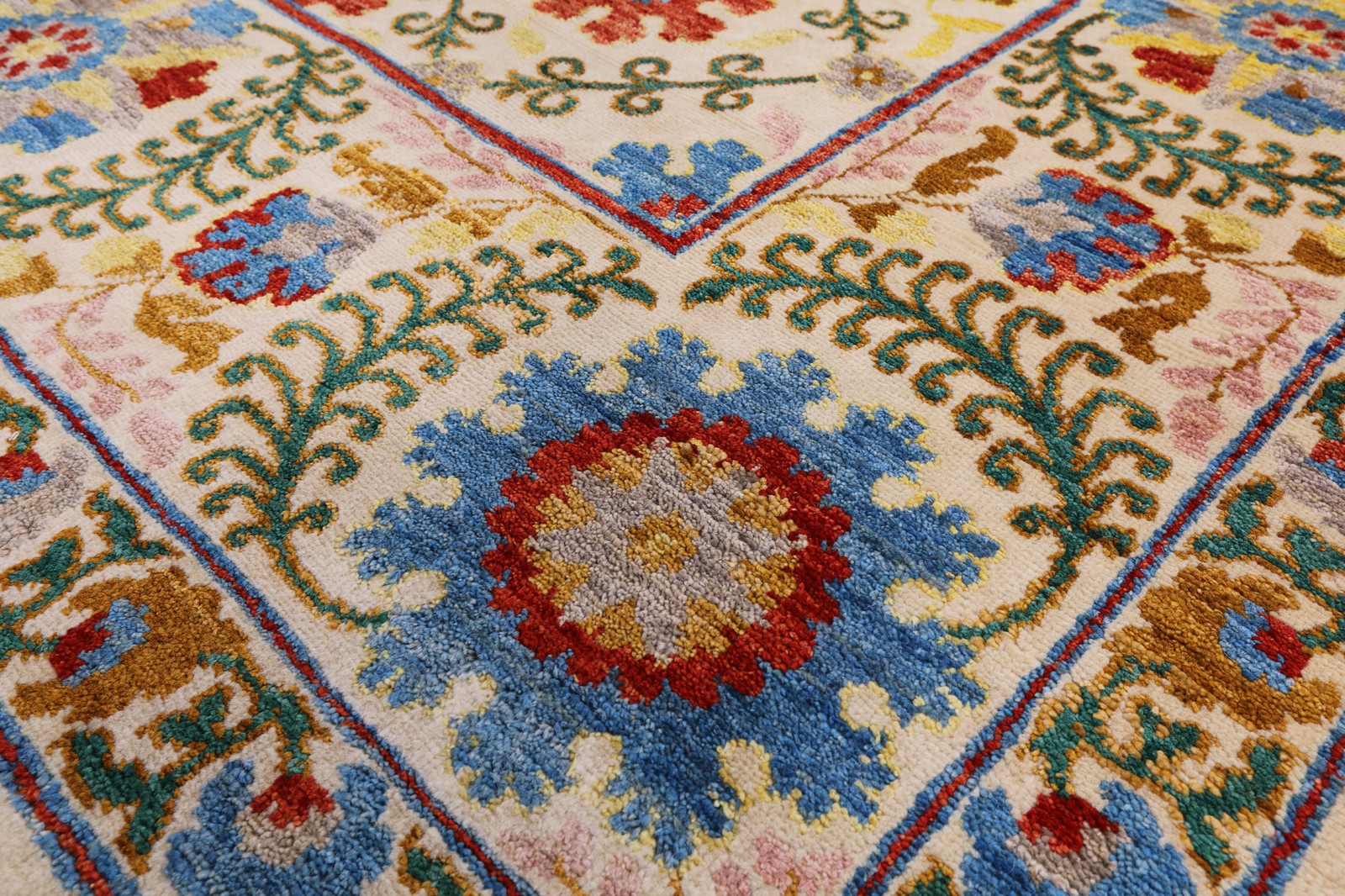 8′ 1″ X 10′ 0″ William Morris Hand Knotted Wool Rug – P6953