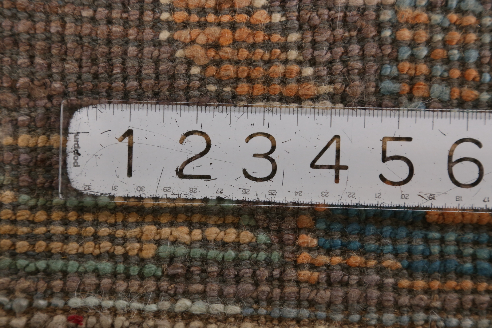 Vegetable Dye All-Over Pattern Oushak Wool Handmade Rug 7×10 ft Turkish Carpet