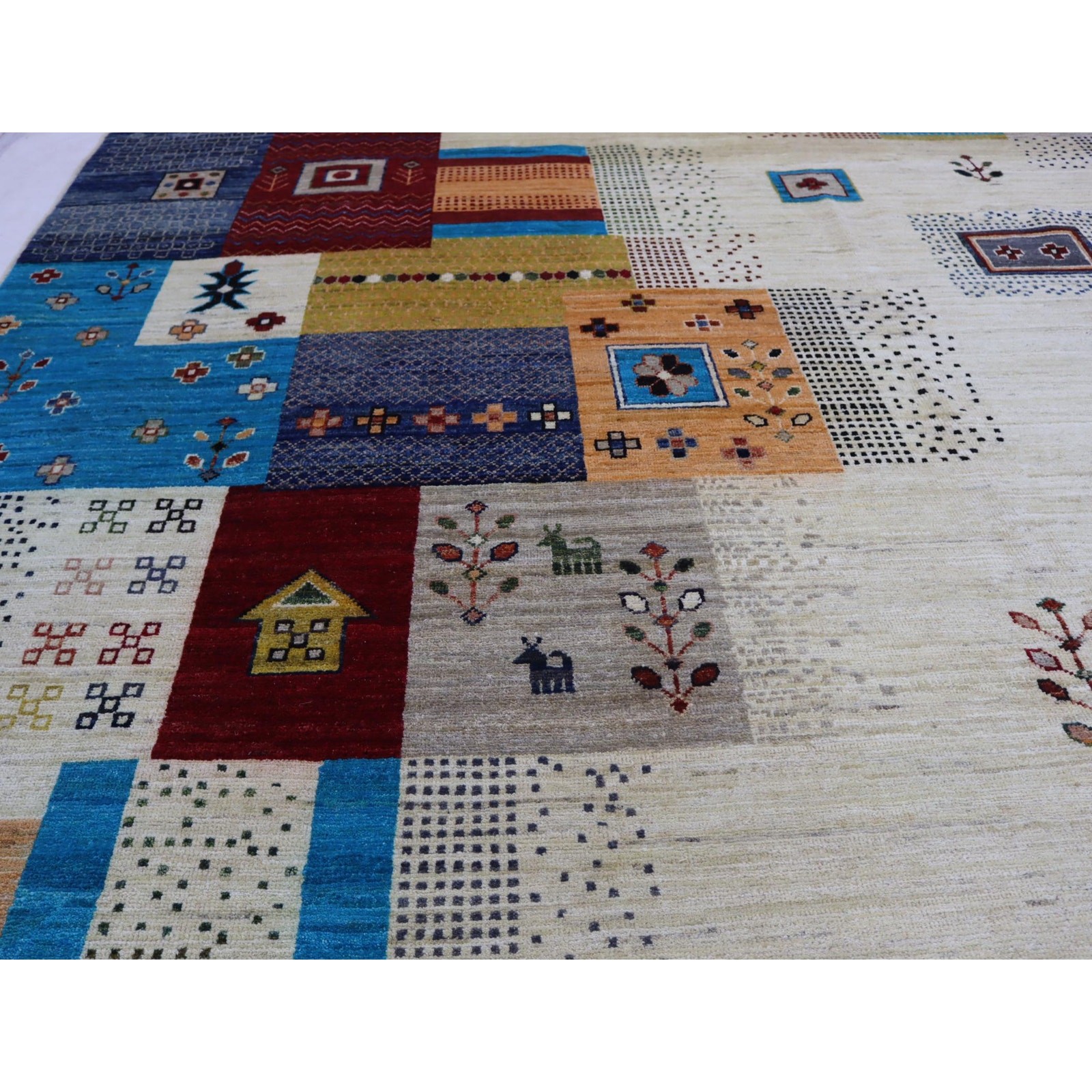 8×10 Ft top quality afghan rug ,Ghebbah rug ,hand spun Switzerland wool rug