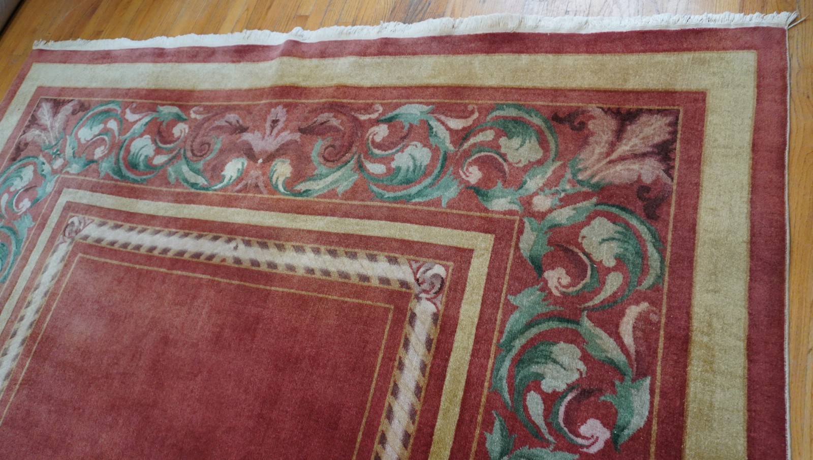 8’4″ x 11’4″ Chinese Tibetan hand knotted Wool Oriental Rug