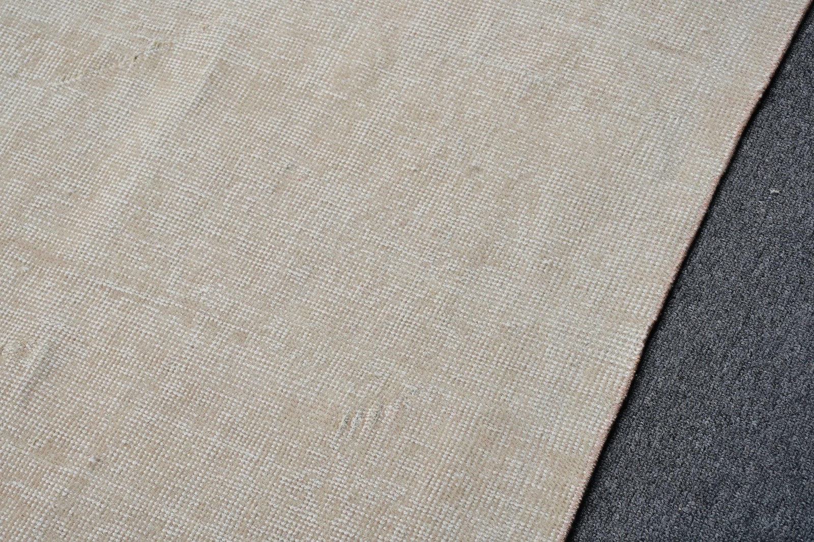 6,6×9,6 ft Rug, Large Turkish Rug, White Floral Rug