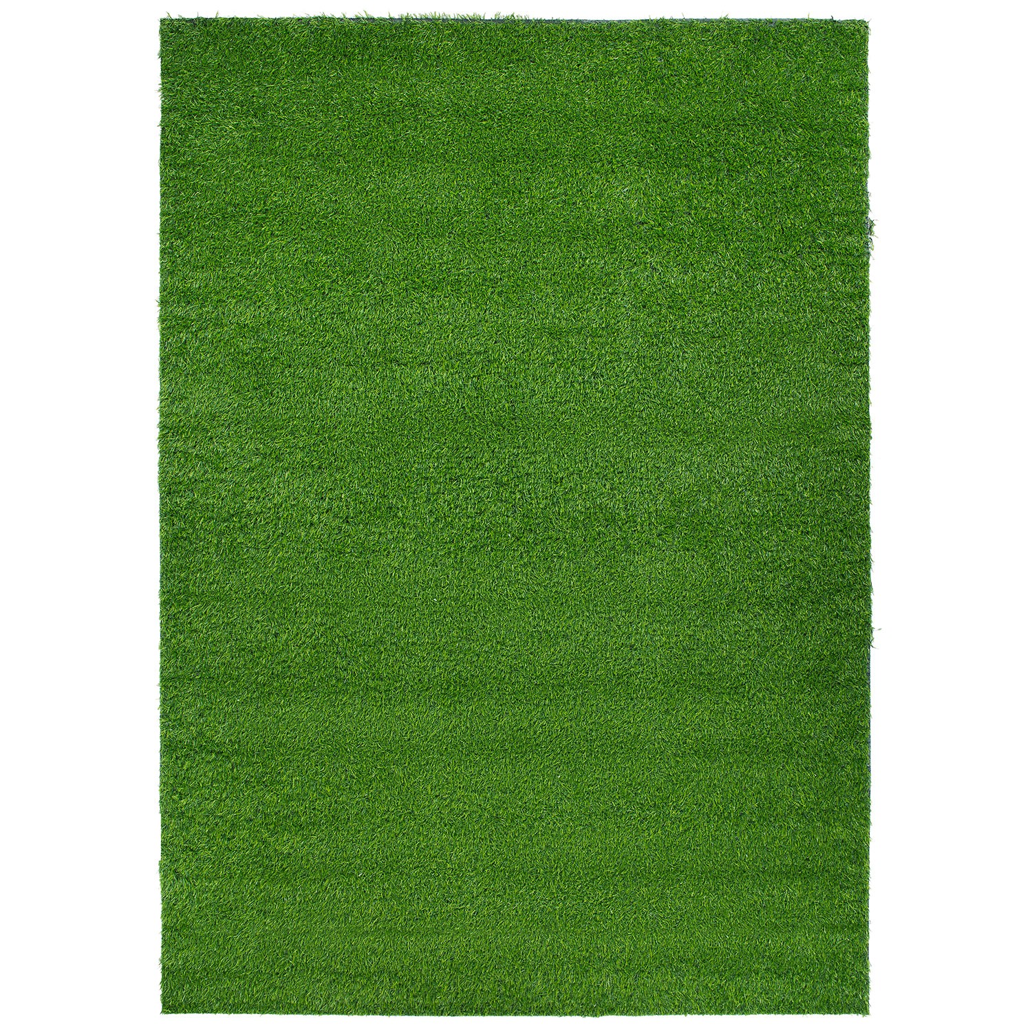 Rugshop Green Outdoor Rug Artificial Turf Solid Grass Outdoor Carpet Garden Rugs