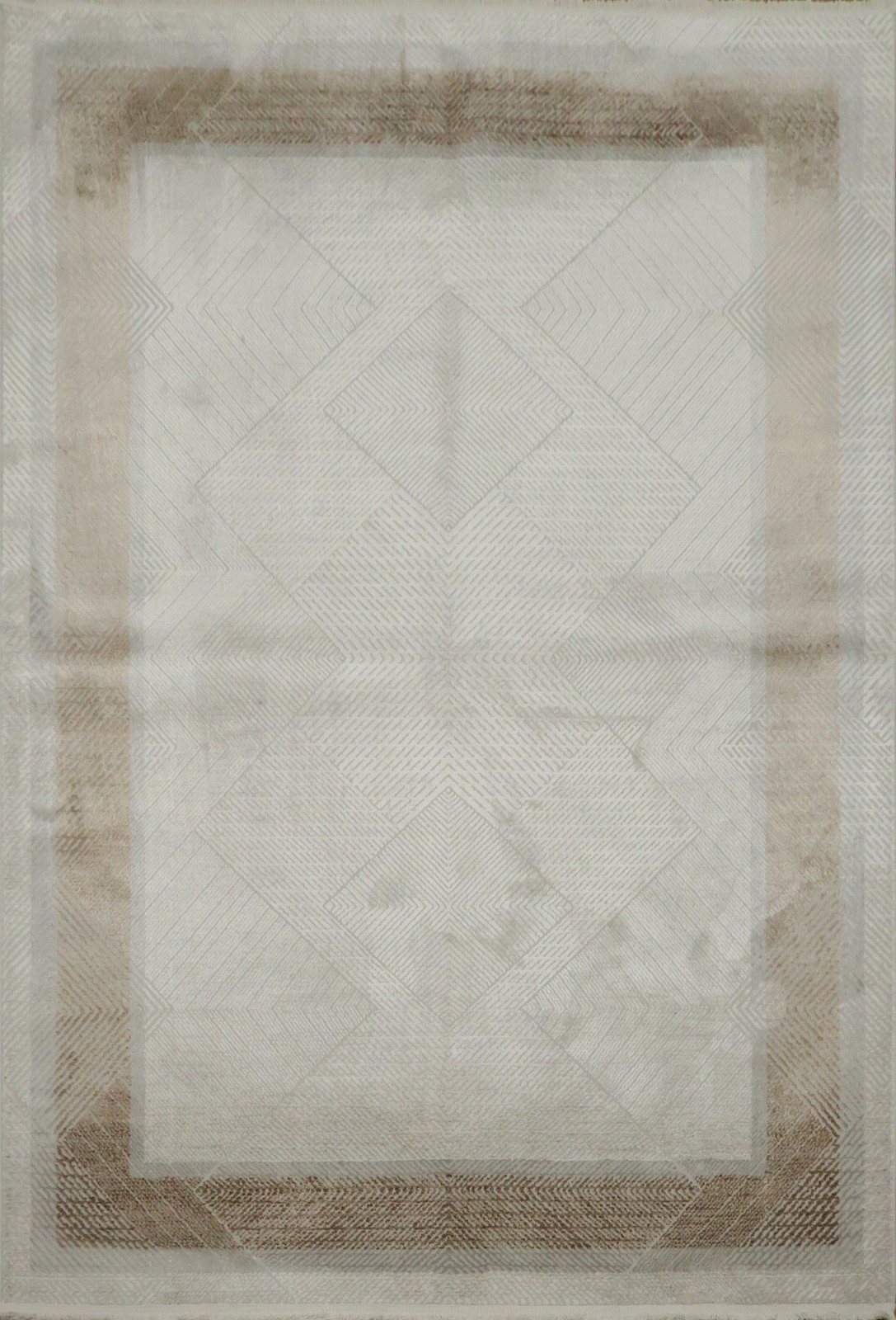 Elegant Neutral Modern Area Rug 5×8 Ft Contemporary Oriental Turkish Carpet