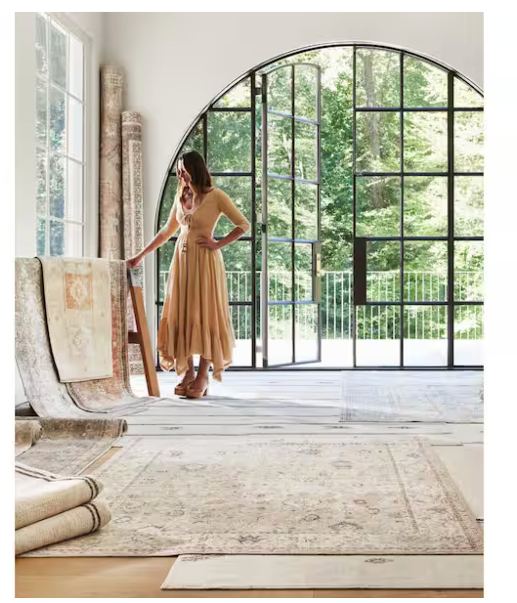 Becki Owens Marlene Cream 8 ft. x 10 ft. Medallion Indoor Area Rug