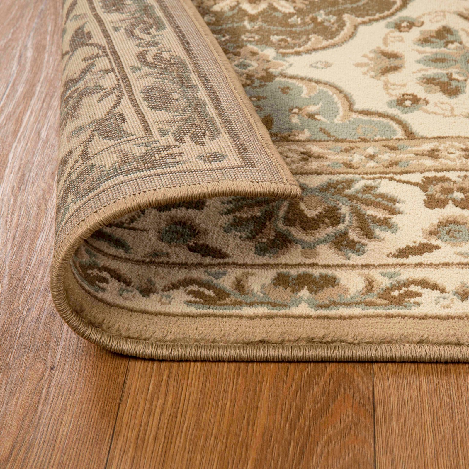 Palmyra Traditional Ornamental Carpet Stain Resistant Indoor Area Rug or Runner