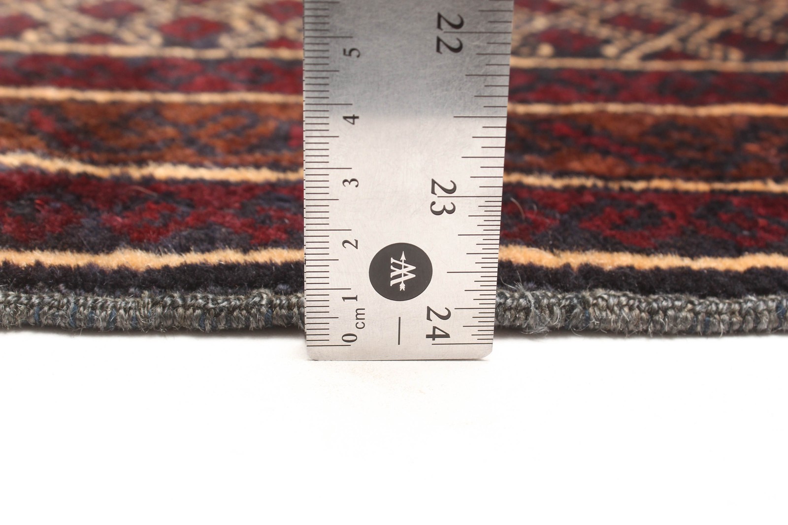 Vintage Hand-Knotted Carpet 3’3″ x 4’8″ Traditional Oriental Wool Area Rug
