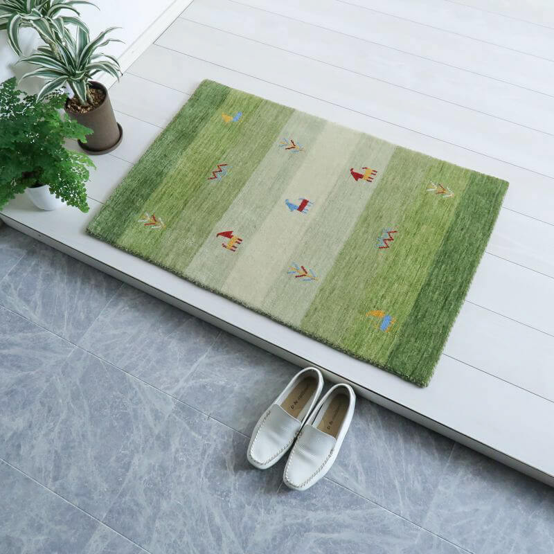 Harmony Hue Rug – Handmade carpet area rug Size 96cm×63cm