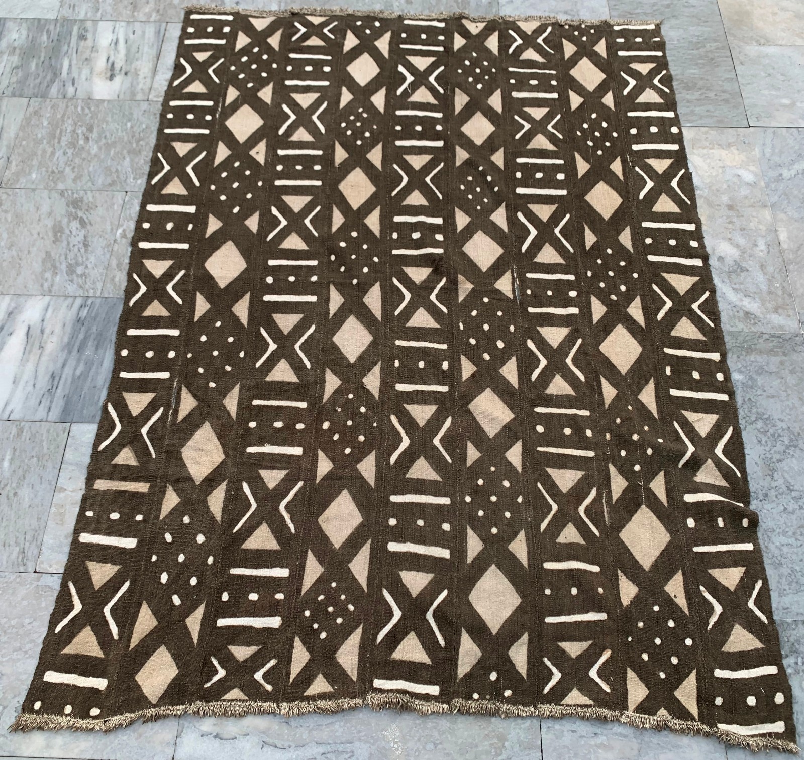 Mud Cloth Handmade Tapestry,Large Tapestry,Batik African Painting Tapesty,4x6ft