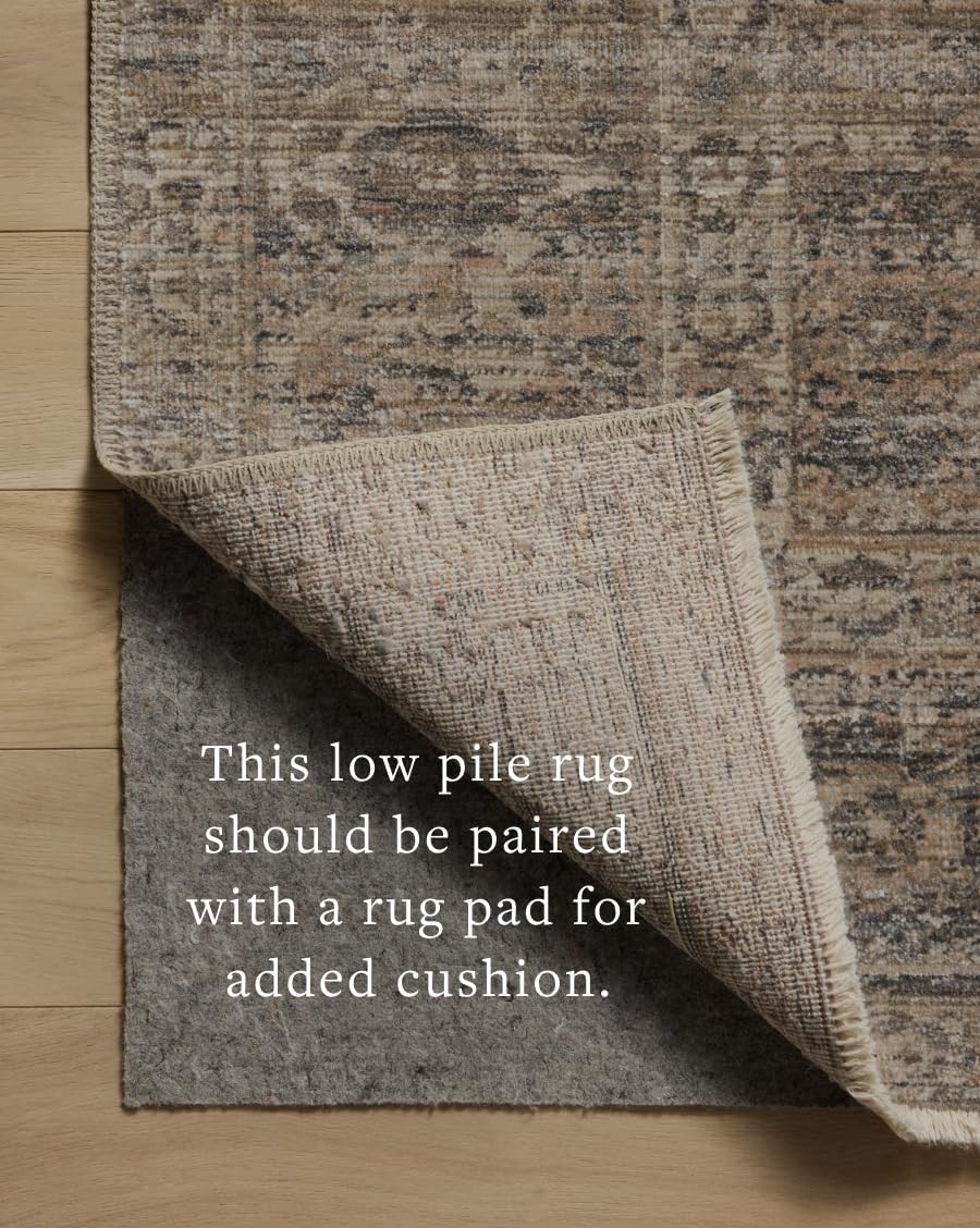 Loloi Amber Lewis Molly Navy/Blush 2′-3″ x 3′-10″ Accent Rug
