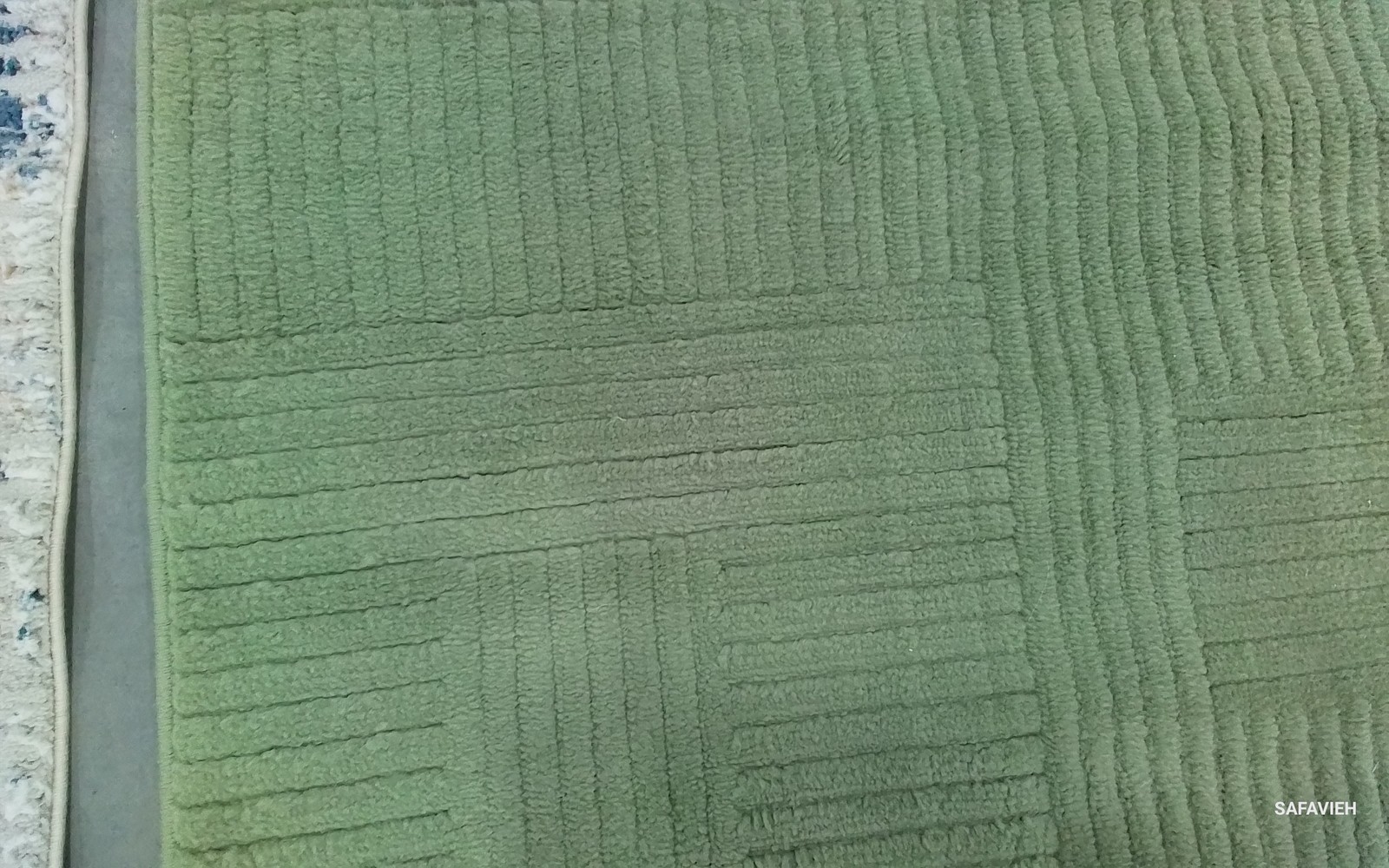 GREEN 5′-3″ x 7′-6″ Flaw in Rug, Reduced Price 1172791301 SLE686Y-5