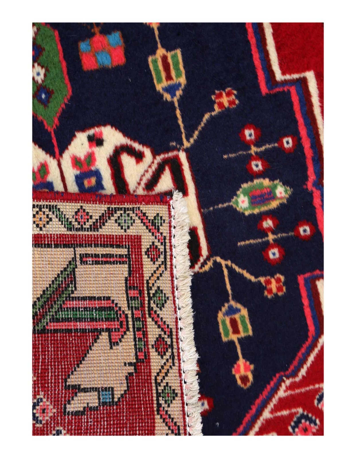 Red Color Fine Hand Knotted Square Rug 2’1” X 2’2”