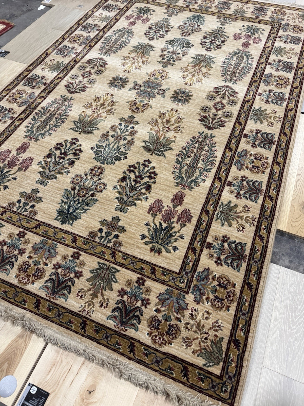 Karastan Ashara Collection Amritsar 5’9×9′ 100% New Zealand wool arearug ::NEW::