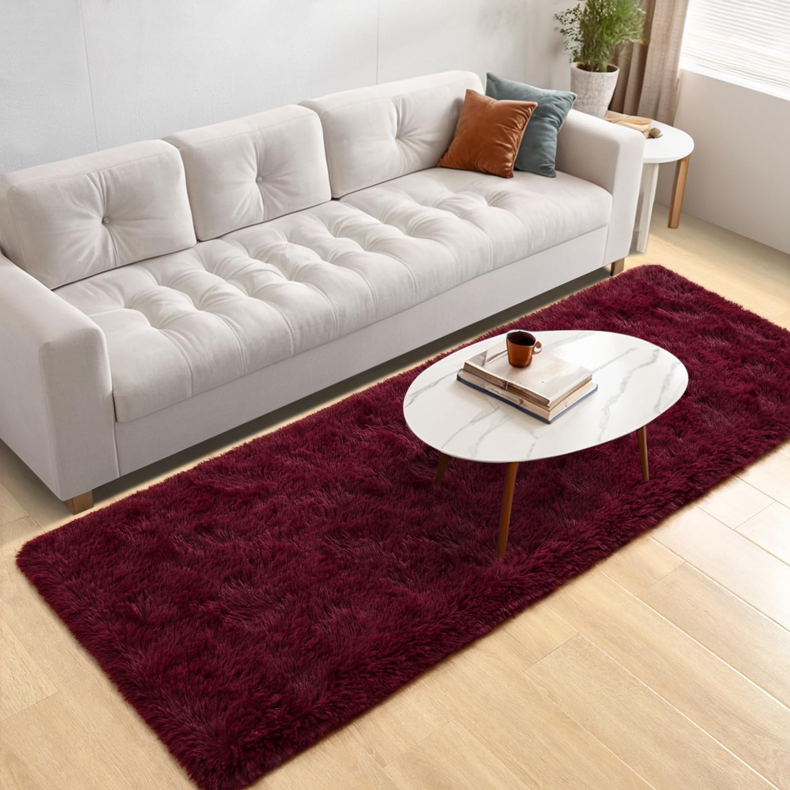 Nuttumico 2×6 Feet Ultra Soft Runner Rugs for Bedroom with Upgraded Non-Slip …