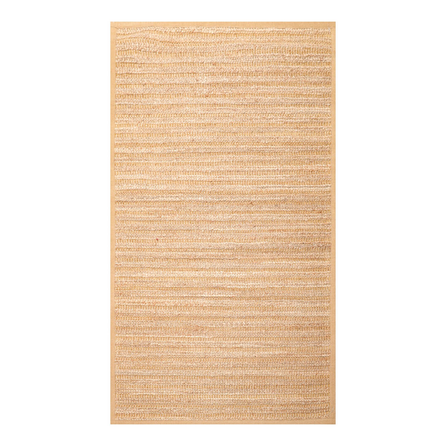 4’11” x 7’11” Braided Sisal Modern Oriental Area Rug Natural