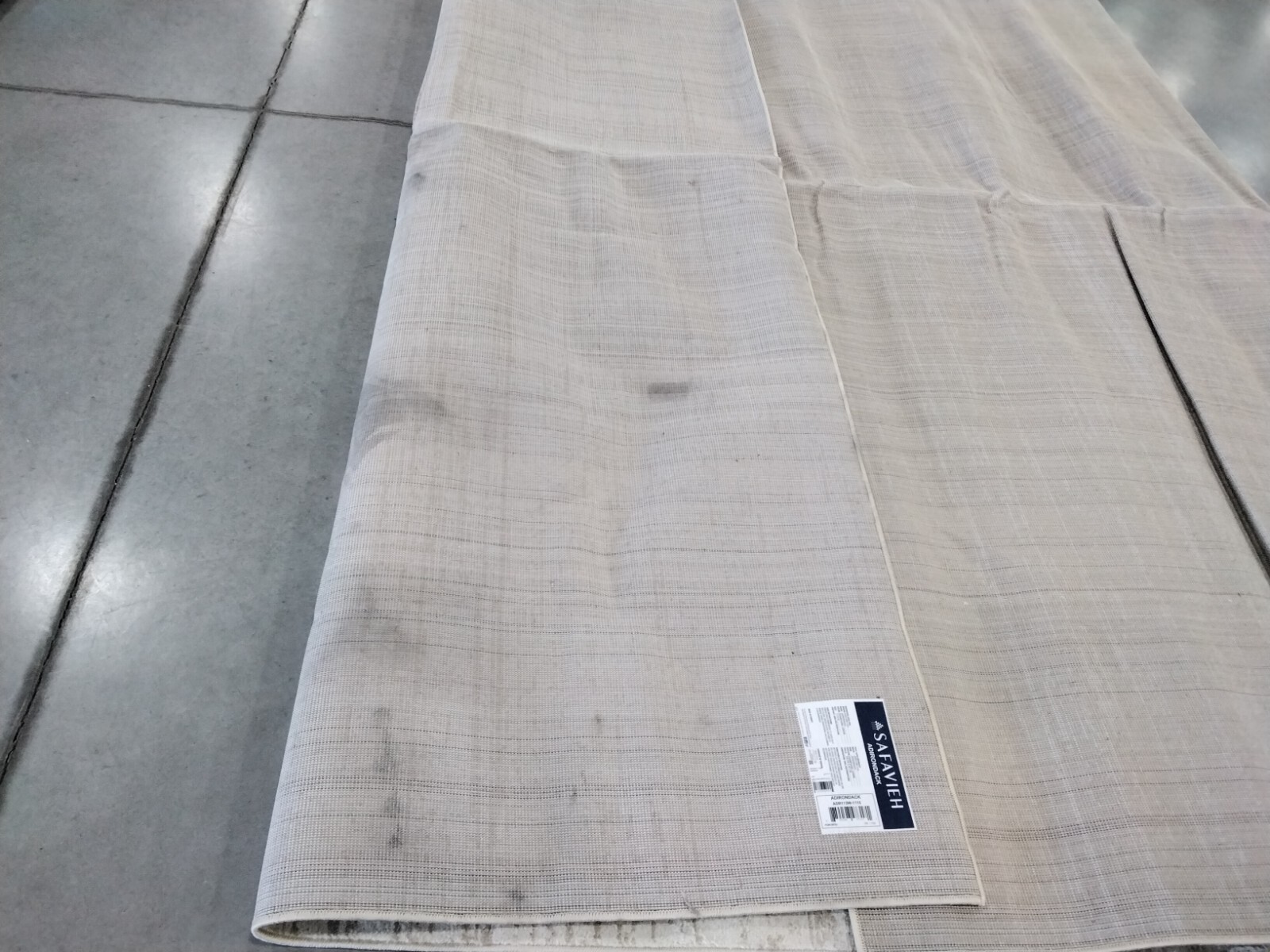 CHAMPAGNE / CREAM 11′ X 15′ Back Stain Rug Reduced Price 1172758953 ADR113W-1115