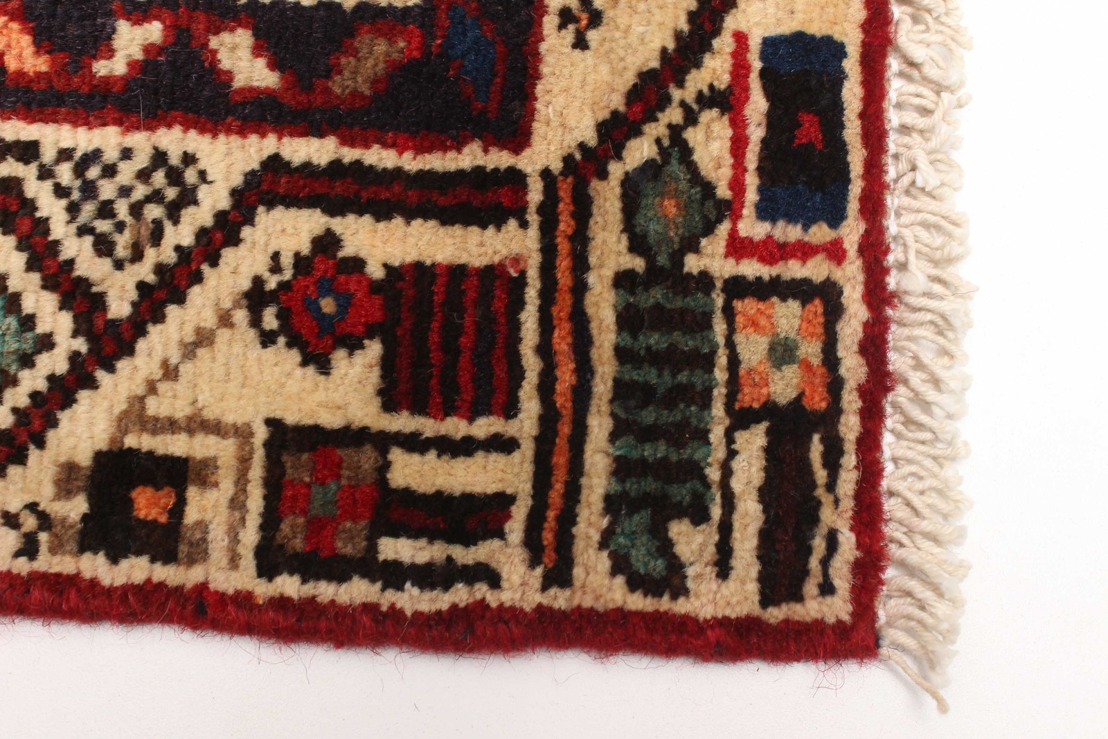 Traditional Vintage Hand-Knotted Area Rug 3’1″ x 5’10” Oriental Wool Carpet