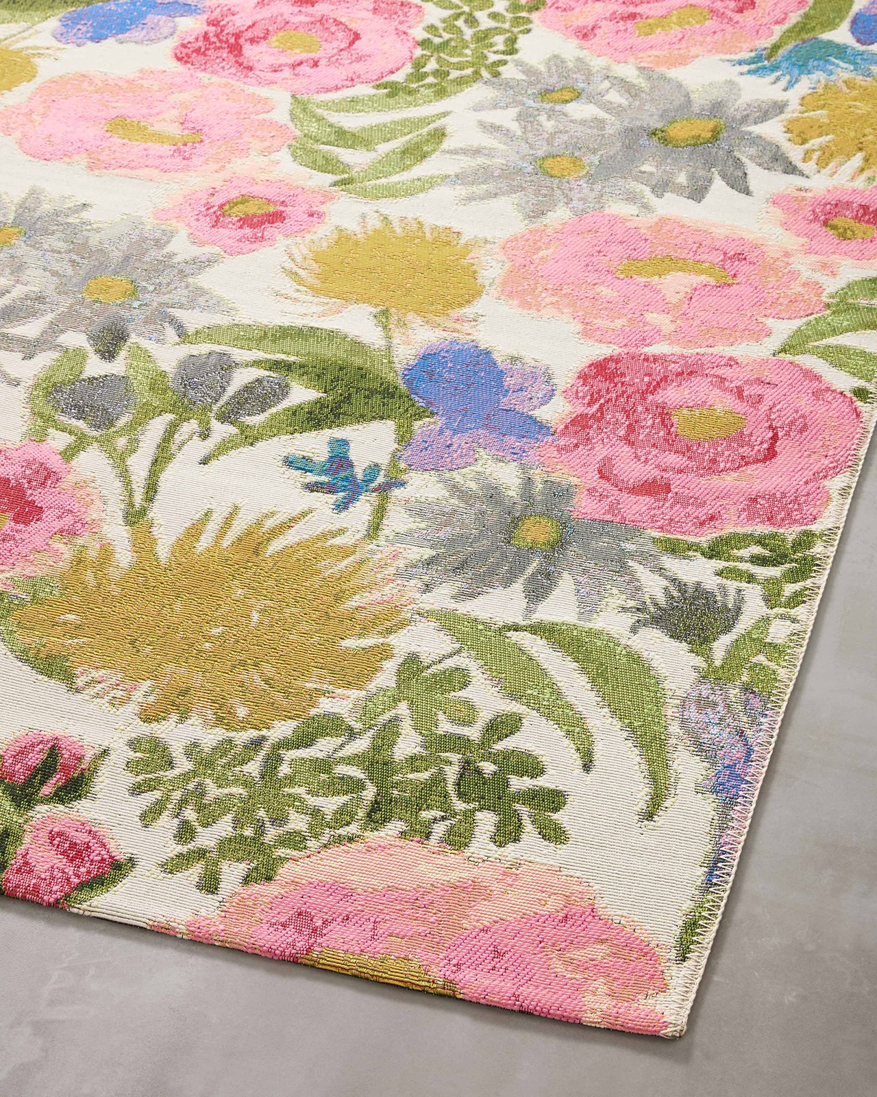 Loloi Botanical Collection Bot-01 Ivory/Multi 5-3 X 7-8 Area Rug