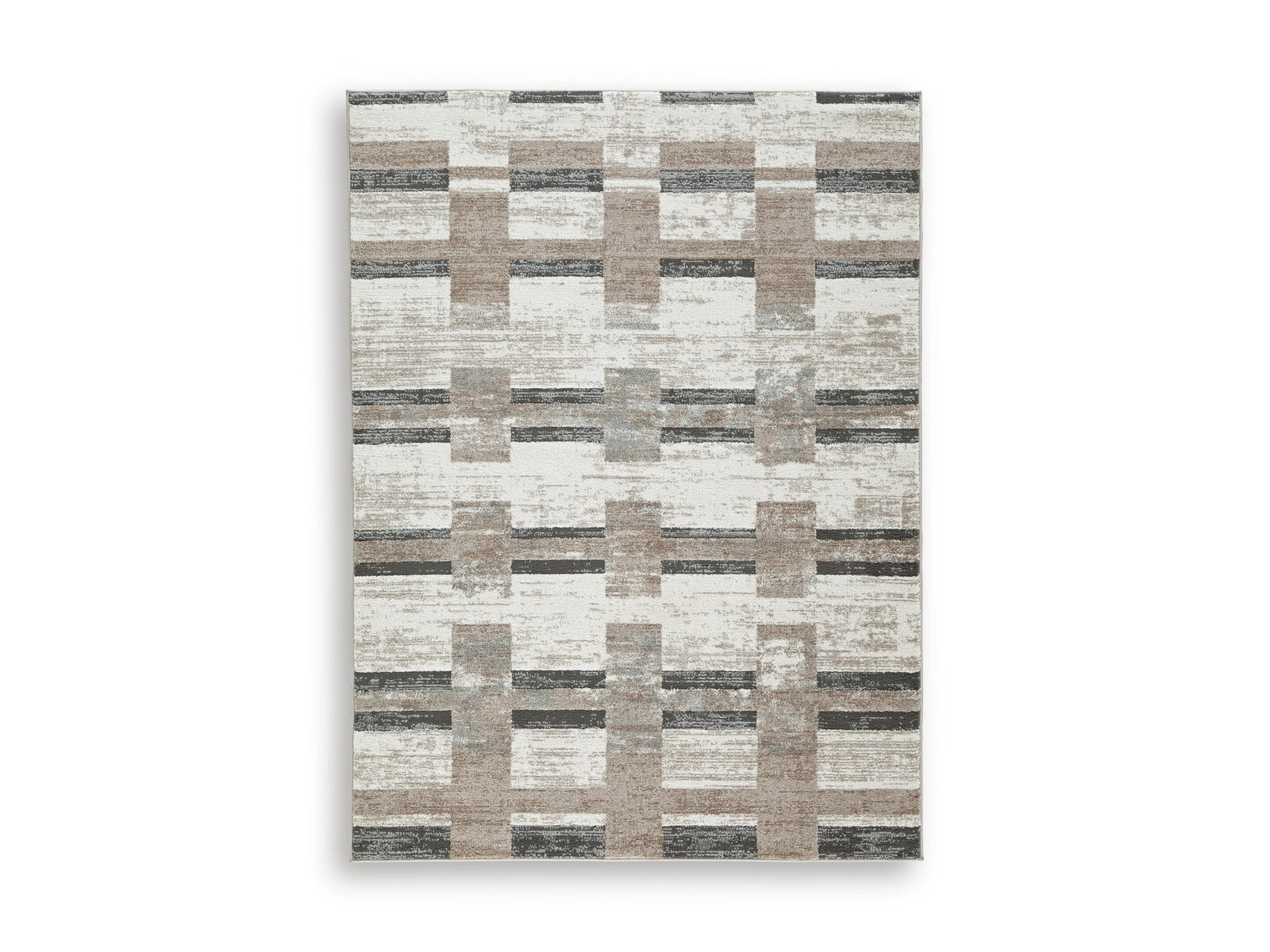 Signature Design by Ashley Alstone 5′ x 7′ Area Rug, Multicolored Neutral