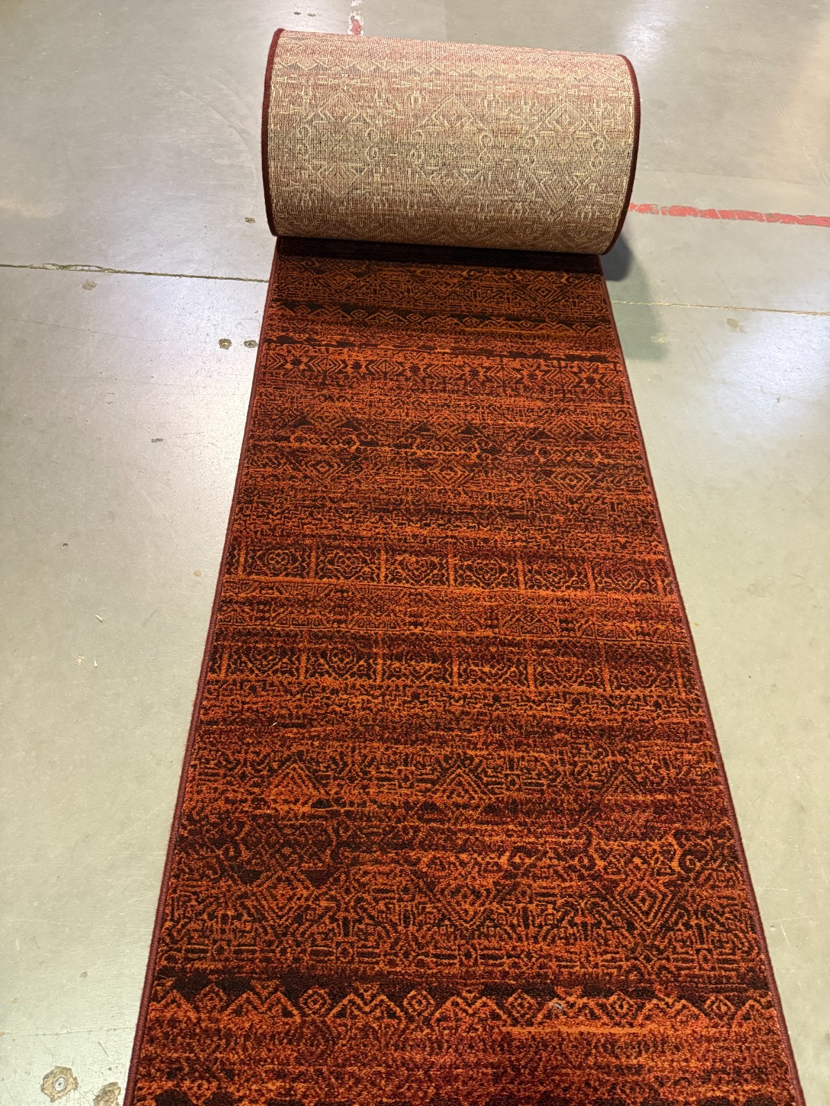 BELGIUM HALLWAY / STAIR RUNNER RUG CARPET 26″ WIDE, 36 FT LONG