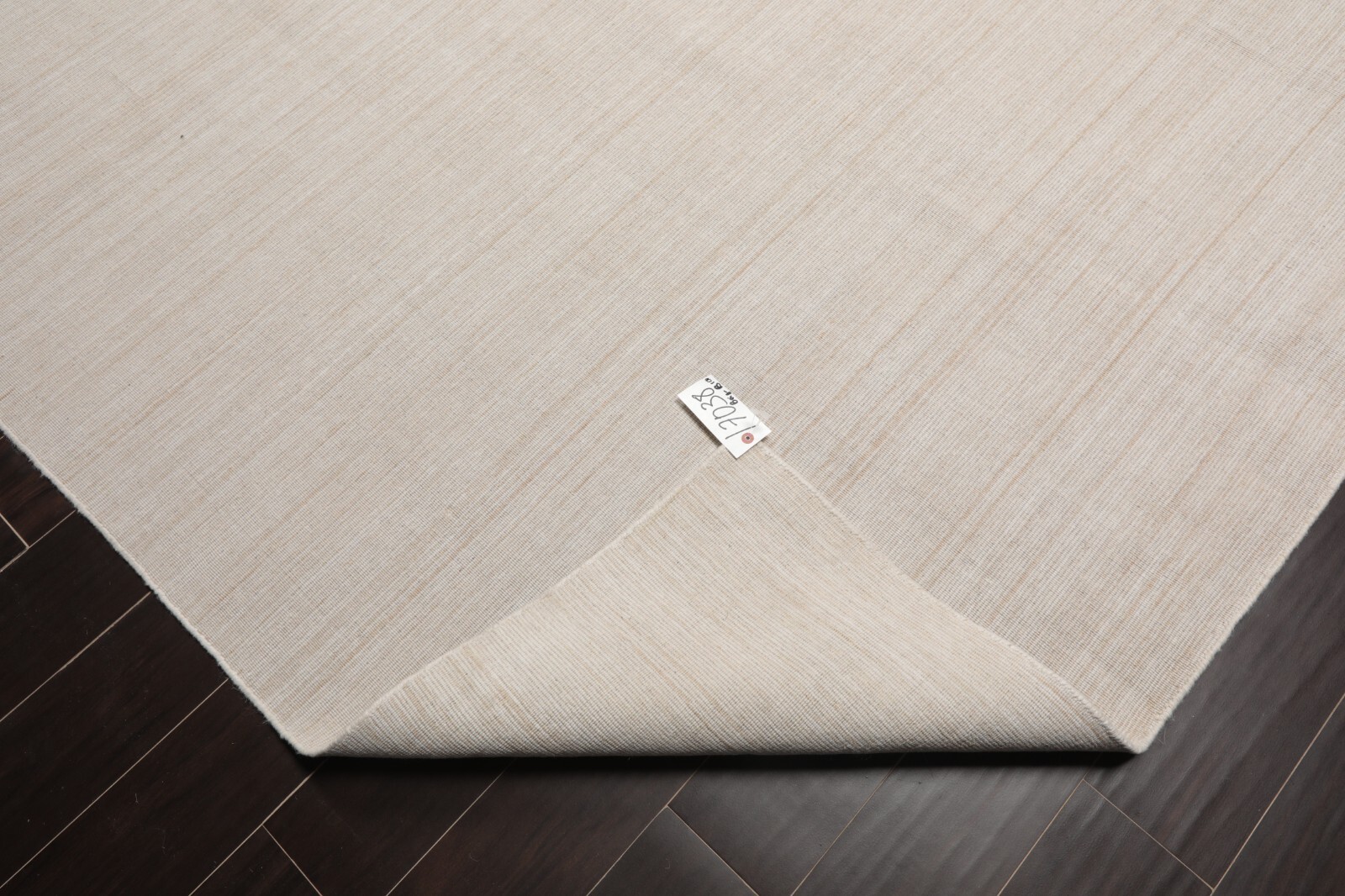 Indoor-Outdoor Hand-Woven PET Yarn Modern Reversible Area Rug Beige 8′ x 10′