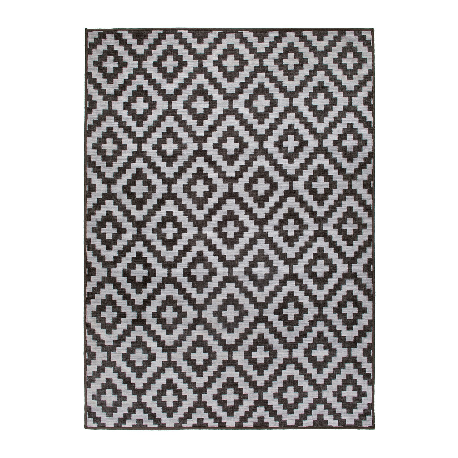 Rugshop Indoor Outdoor Rug Modern Geometric Trellis Washable Outdoor Rugs 8×10