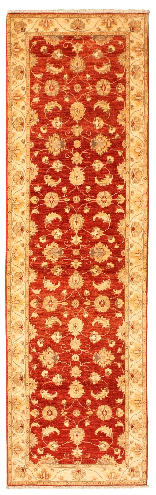 2’9″ x 9’9″ Vintage Hand-knotted Runner Rug Traditional Oriental Wool Carpet