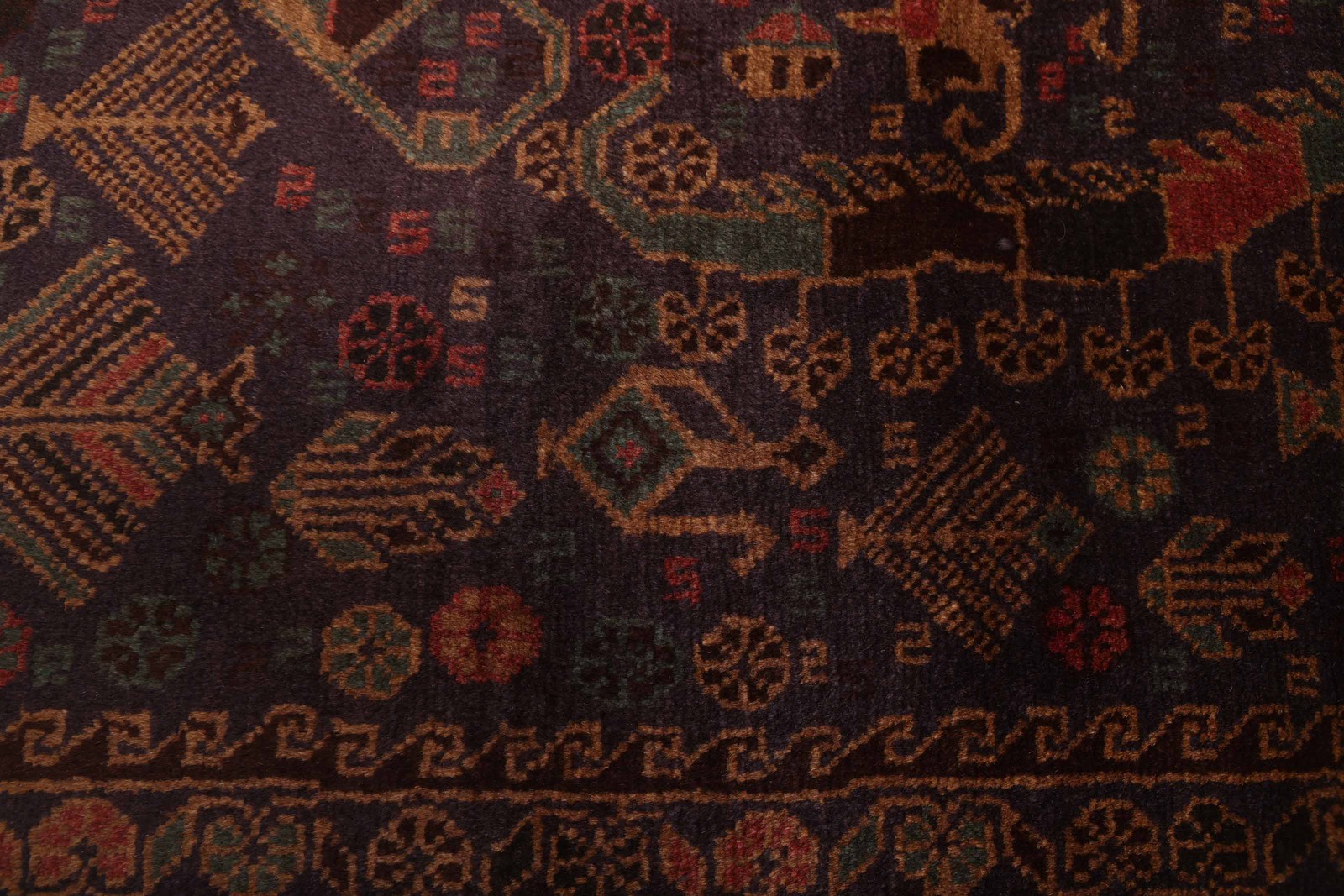 Vintage Hand-Knotted Area Rug 3’11” x 8’0″ Traditional Wool Carpet