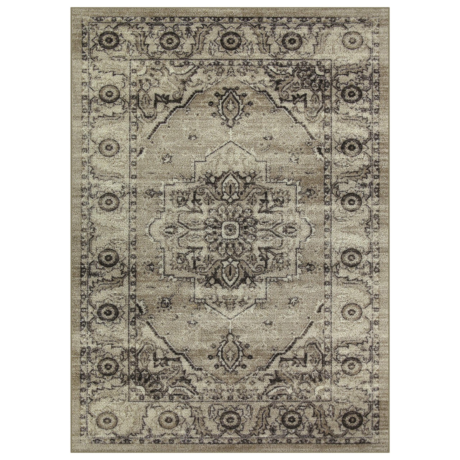 Maples Rugs Distressed Lexington Kitchen Rugs Non Skid Accent Area Floor Mat [Ma