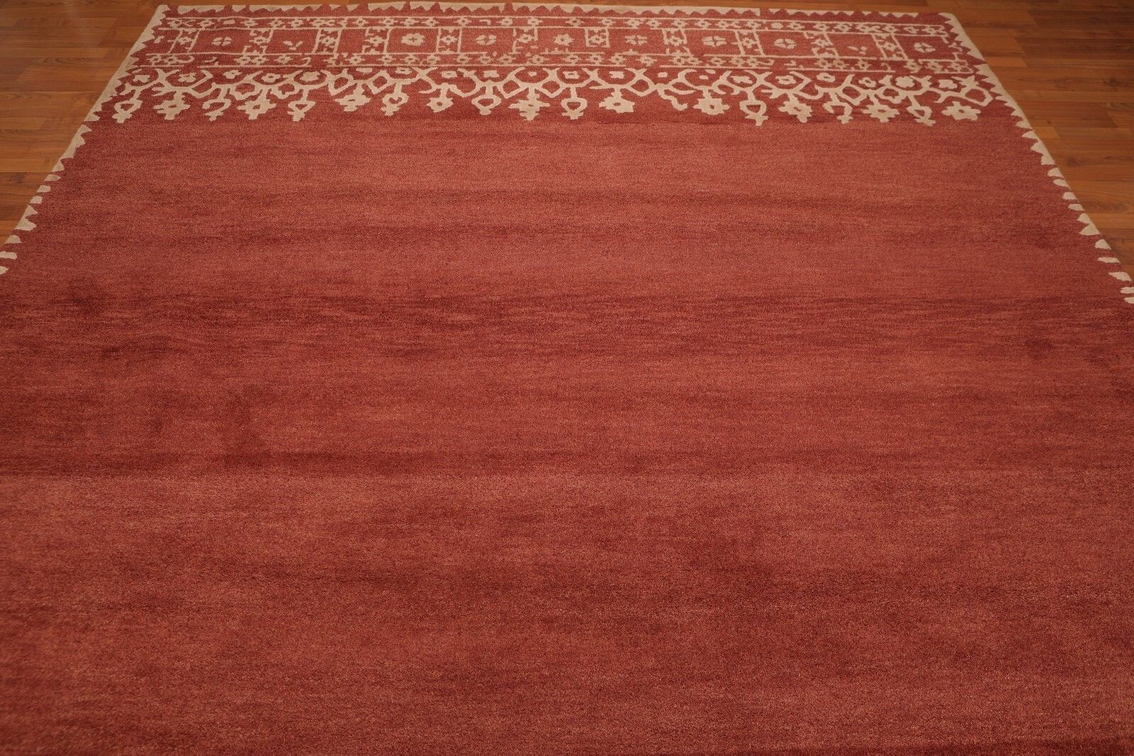 Desa Bordered Red Hand Tufted Wool Area 5×8 6×9 8×10 9×12 Luxury Home Decor Rug.