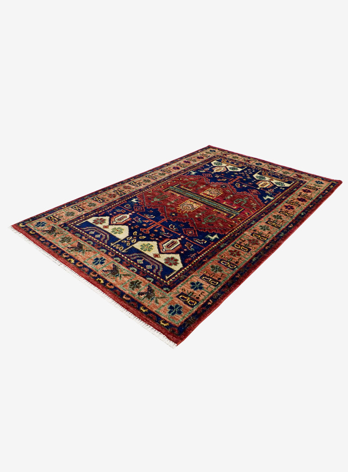 100% Wool Rug Custom Hand Knotted Pottery Barn Nicolette Cardinal Red Area Rug