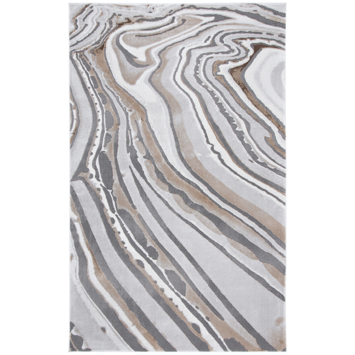 SAFAVIEH Craft Collection CFT843D Gold / Grey Rug