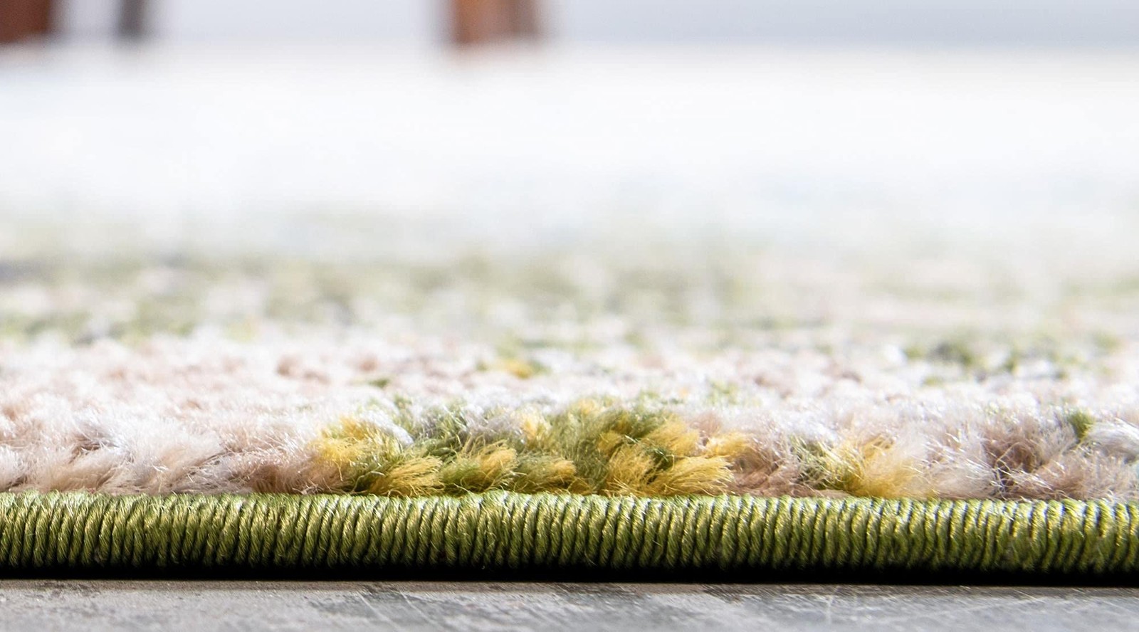 Unique Loom Estrella Collection Abstract Modern Light Colors Distressed Area