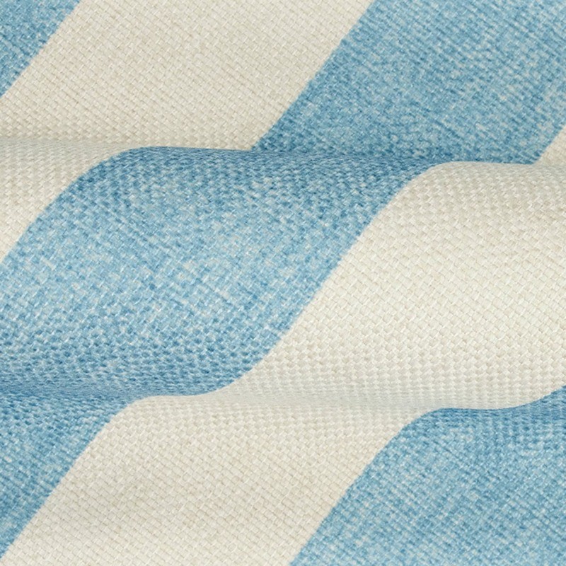 24″x36″ Boxwood Cabana Striped Accent Rug Blue/White