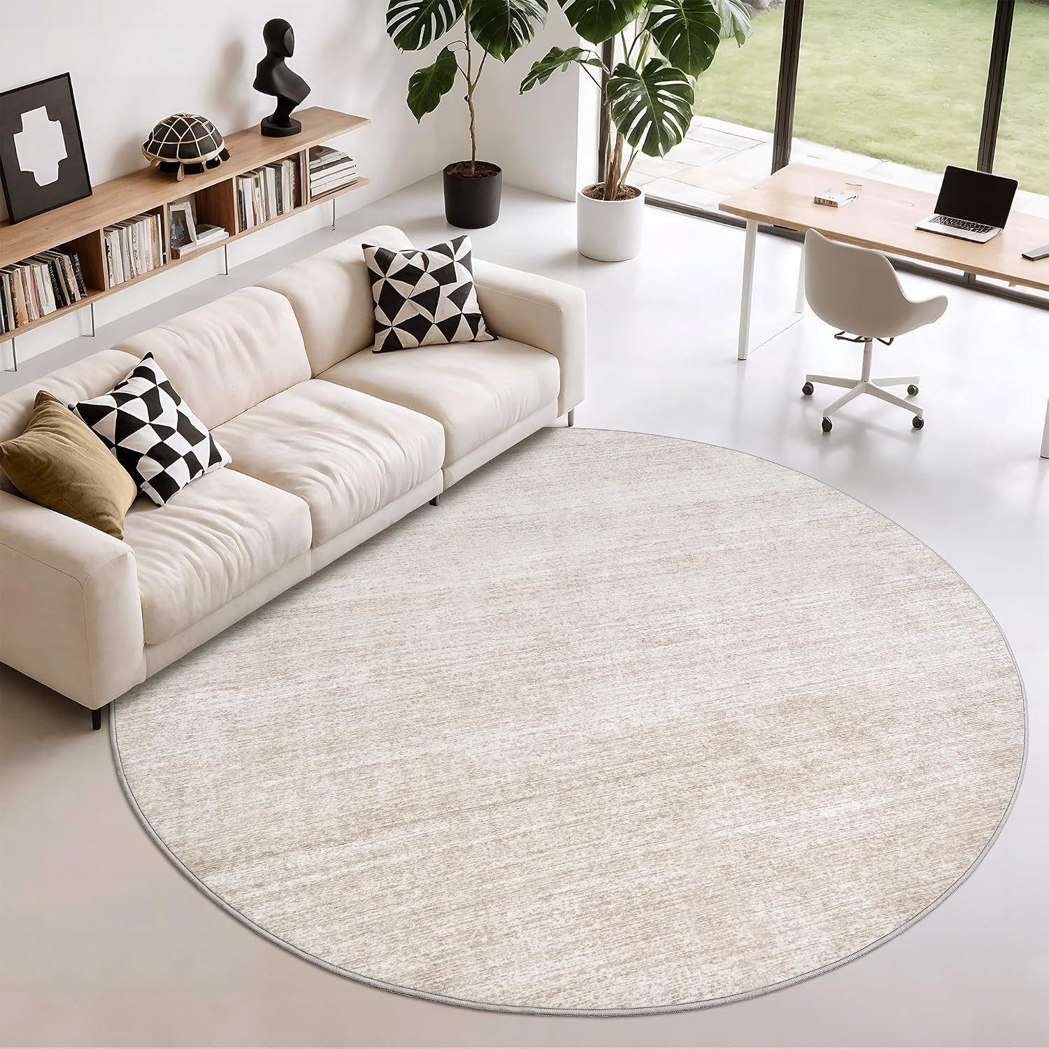 Washable Rugs 2X5 – Stain Resistant 2X5 Area Rugs for Living Room, Non Slip Back