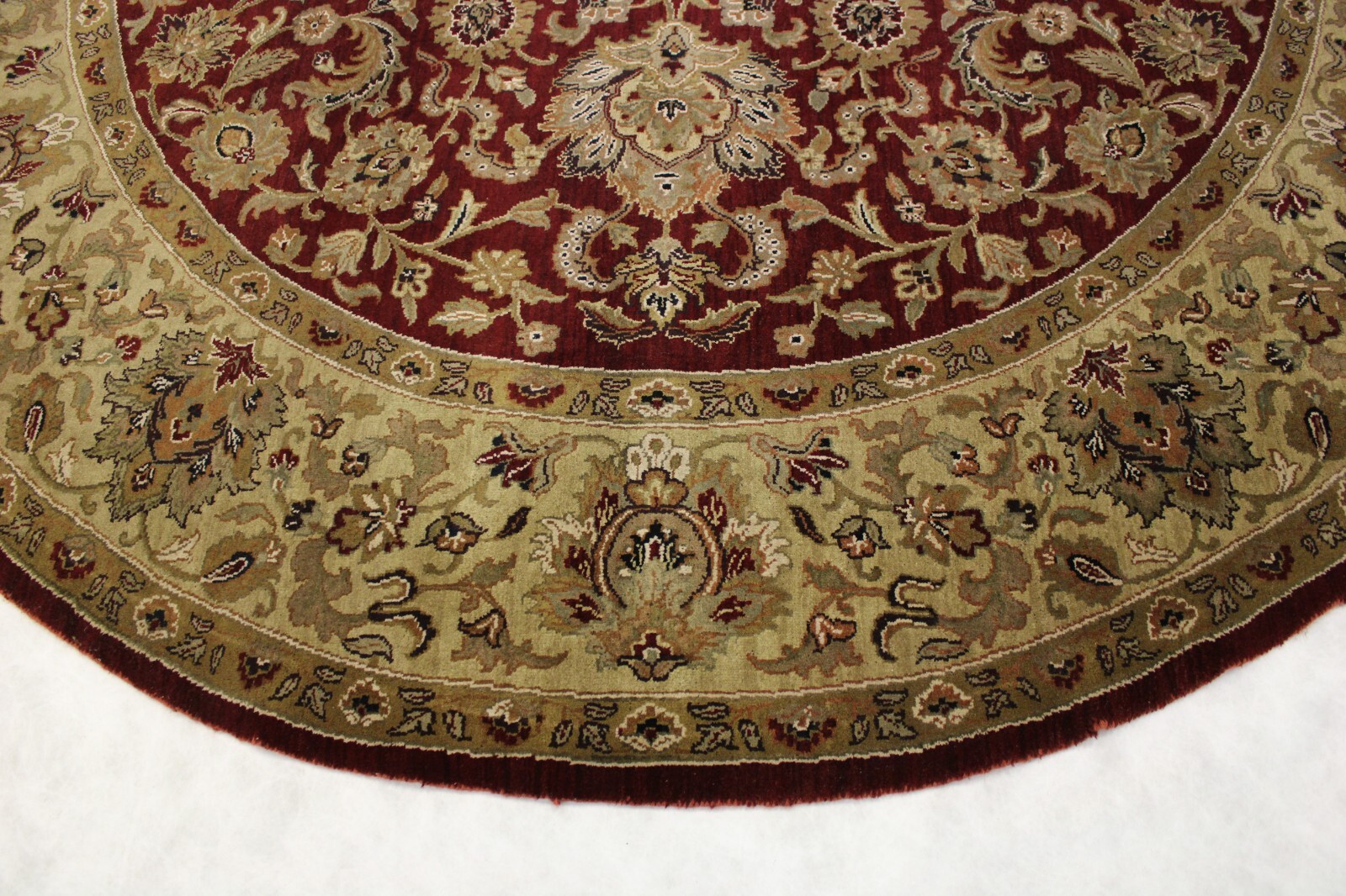 10’0″ x 9’10” ft. Jaipur Hand Knotted Vegetable Dye Wool Area Round Rug