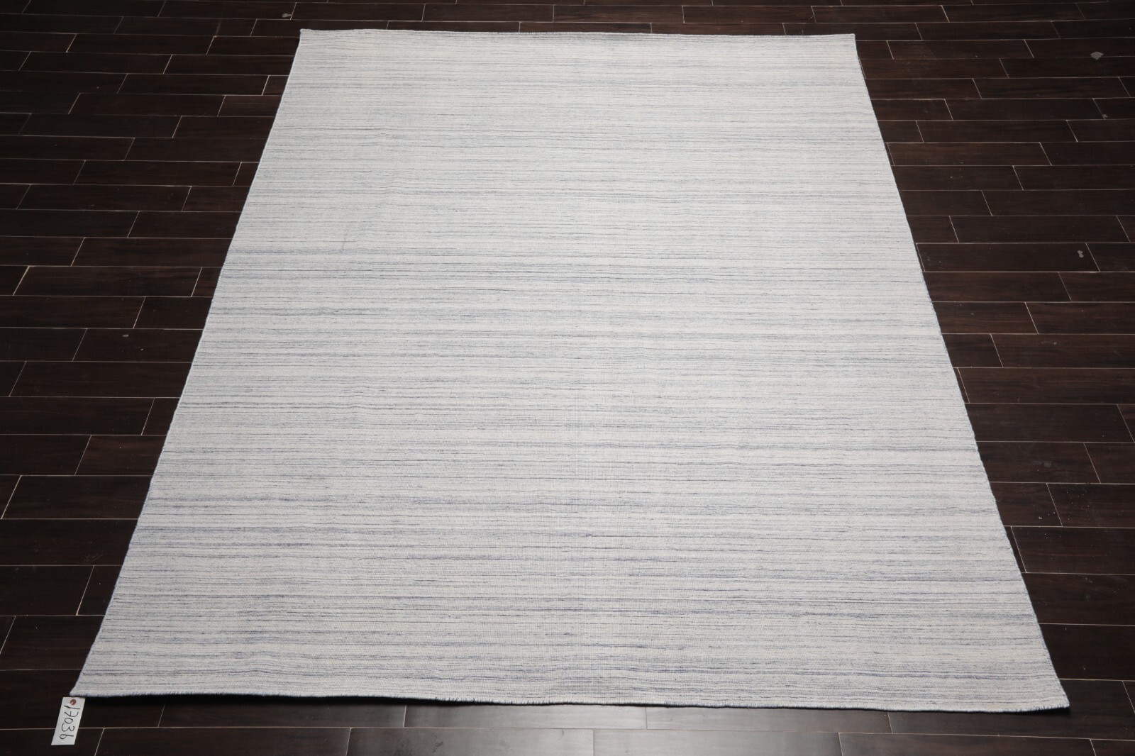 Indoor-Outdoor Hand-Woven PET Yarn Modern Reversible Area Rug Off White 8′ x 10′
