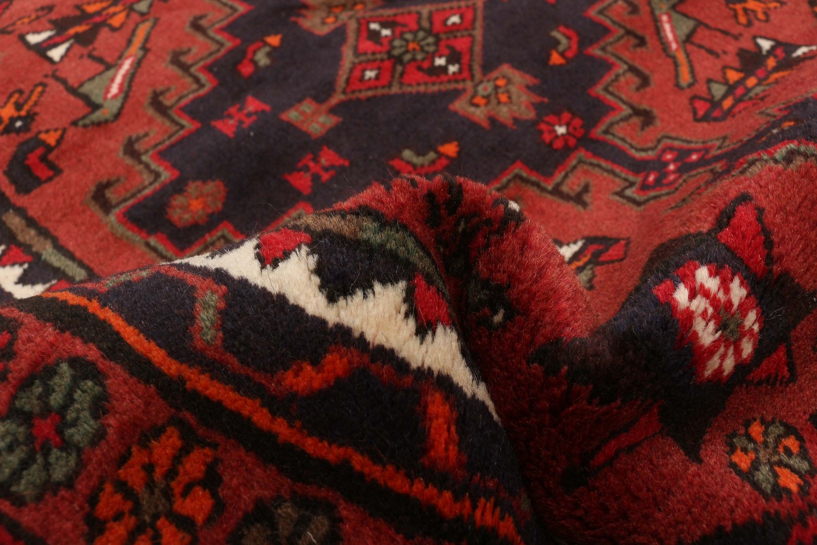 Traditional Vintage Hand-Knotted Area Rug 3’0″ x 4’11” Oriental Wool Carpet