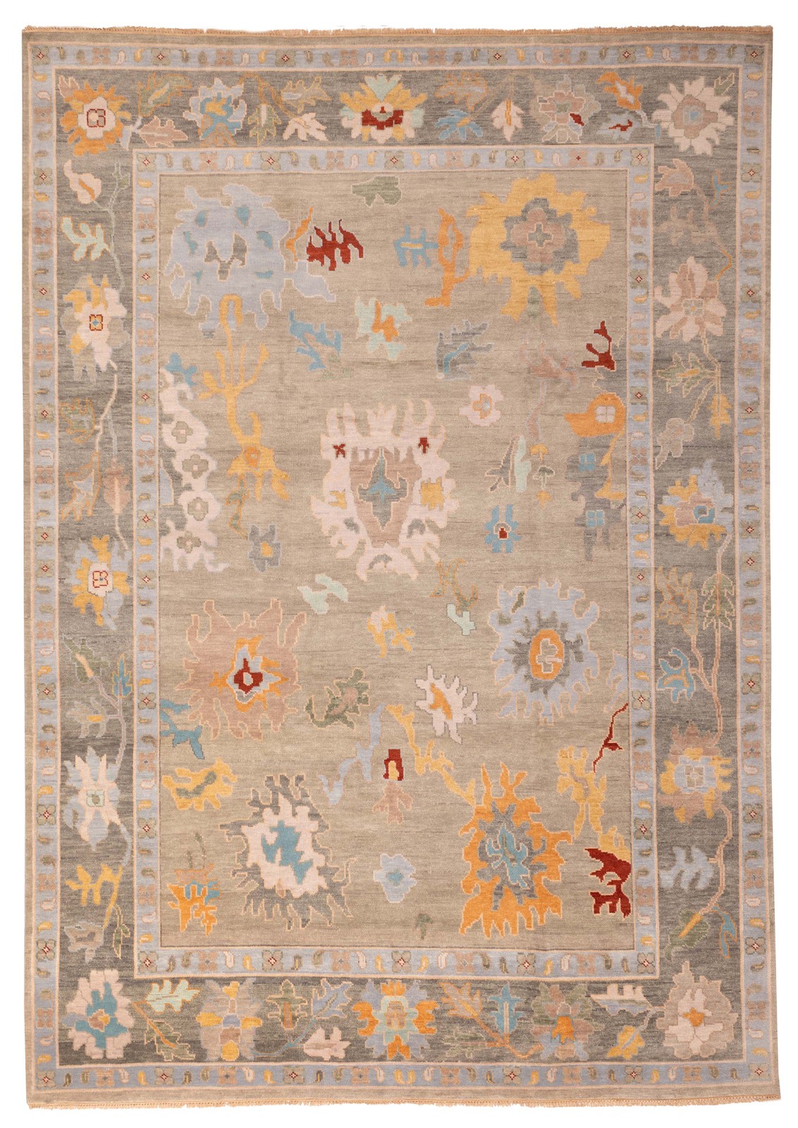 Traditional Hand Knotted Oriental Area Rug 10’0″ x 14’0″ Wool Carpet