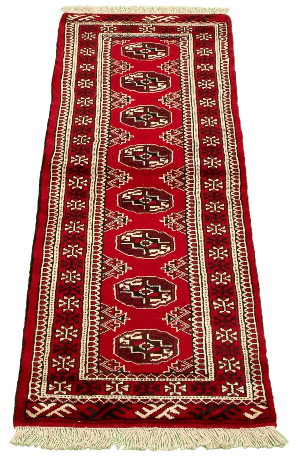 Traditional Hand-knotted Wool Oriental Carpet 2’0″ x 6’4″ Area Rug
