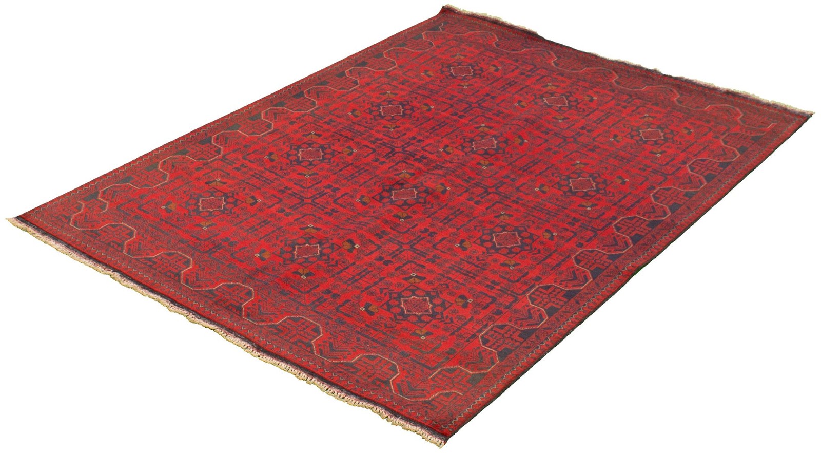 5’9″ x 7’8″ Hand Knotted Area Rug Traditional Oriental Wool Carpet
