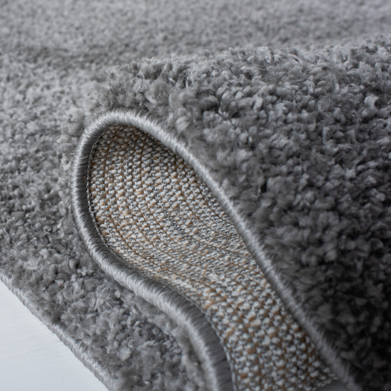 SAFAVIEH August Shag Collection AUG522G Grey Rug