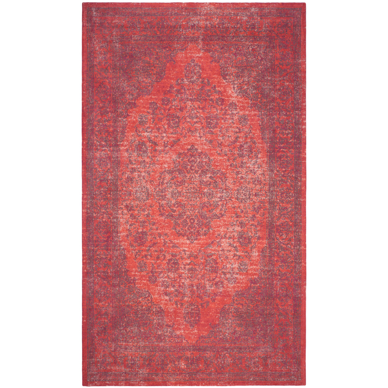SAFAVIEH Classic Vintage CLV121B Orange / Red Rug