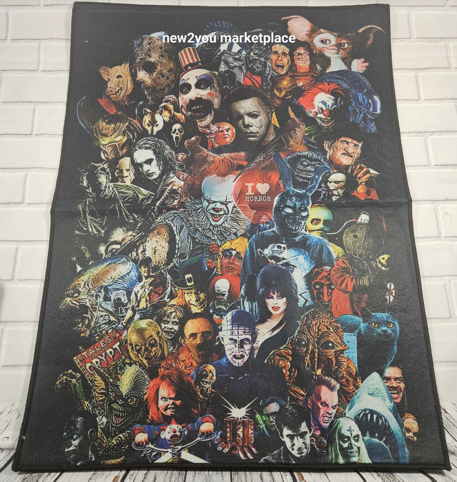 Horror Movie Carpet, Horror Rug, Movie Carpet, Horror Area Rug, (A233)