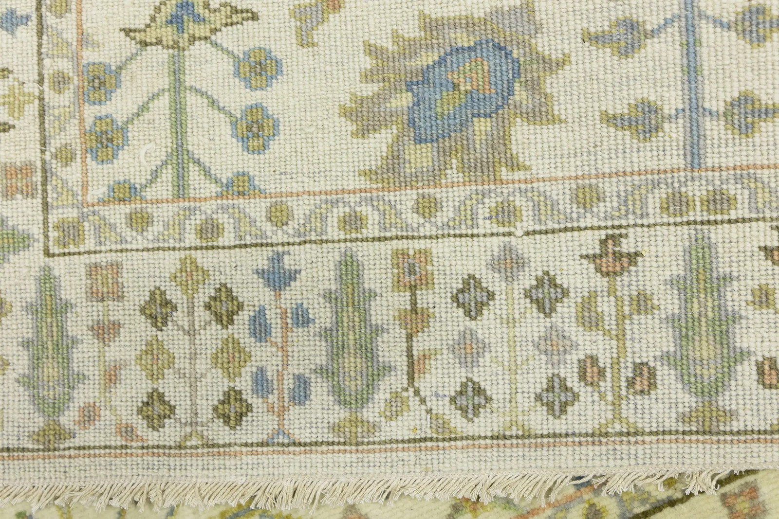 Tree of Life Wool Floral Oriental Rug Osh Chobi Entryway Bathroom Carpet 4X6 ft