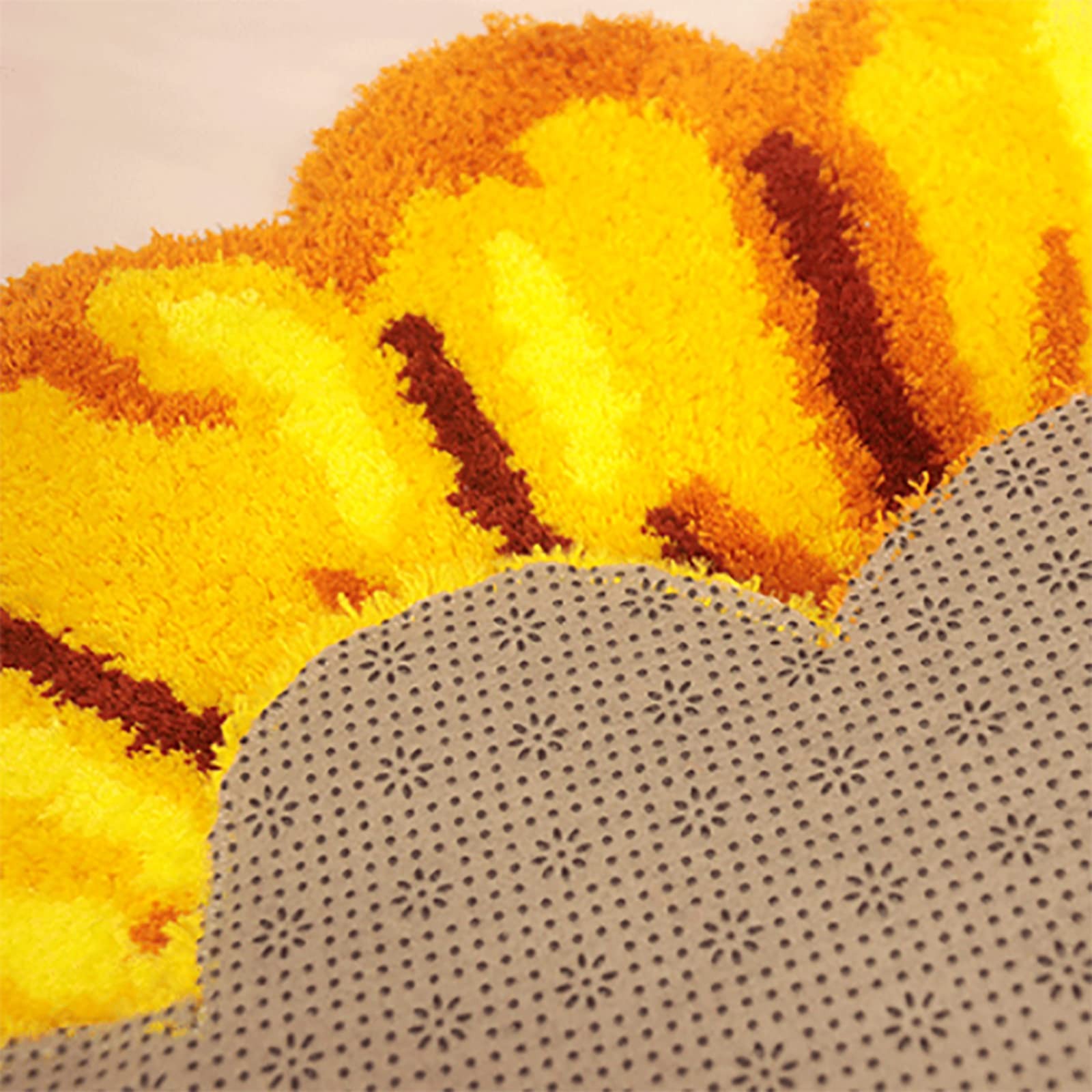 Sunflower Rug Mat 19.6 x 19.6 Inch Yellow Floral Bathroom Rugs Soft Plush Flo…
