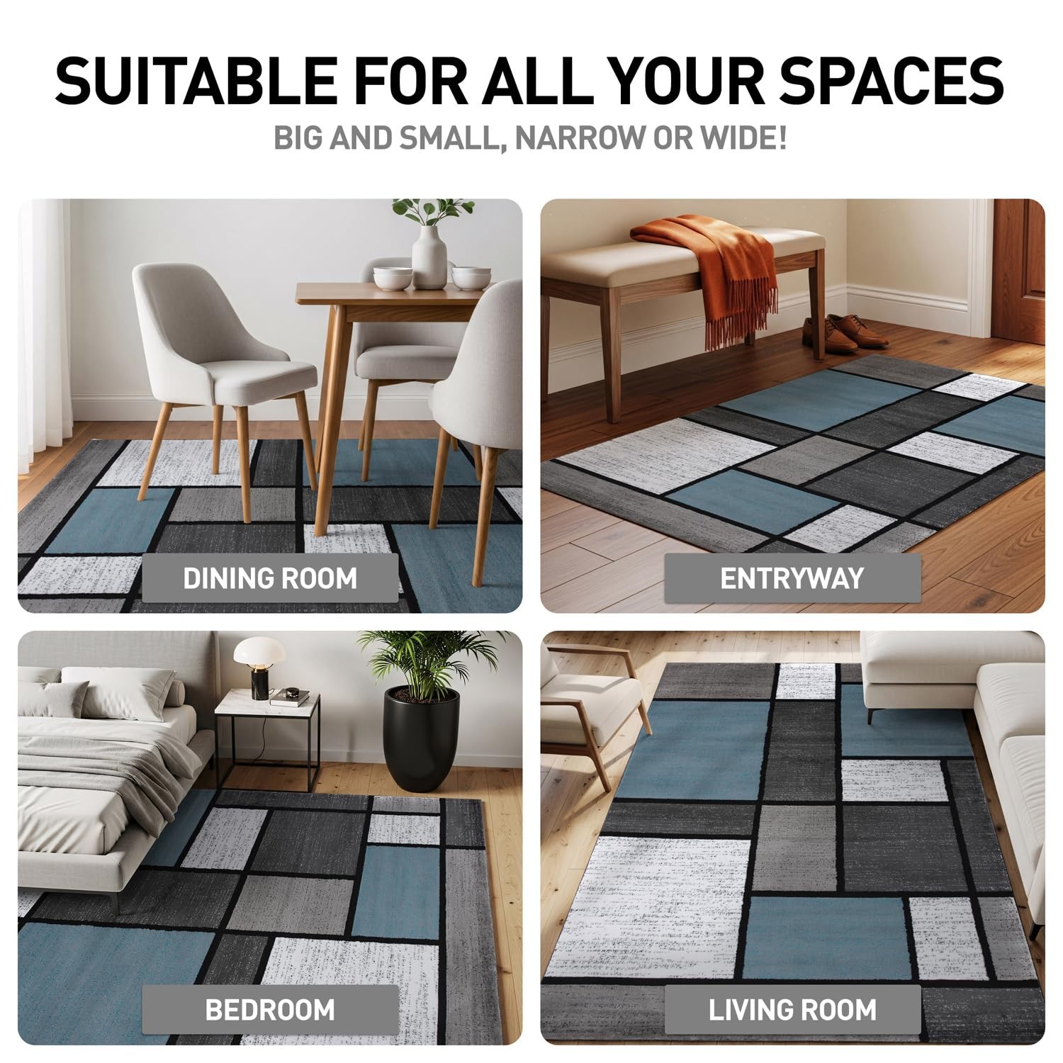 Contemporary Modern Boxes for Home Office,Living Room,Bedroom,Kitchen Non She…