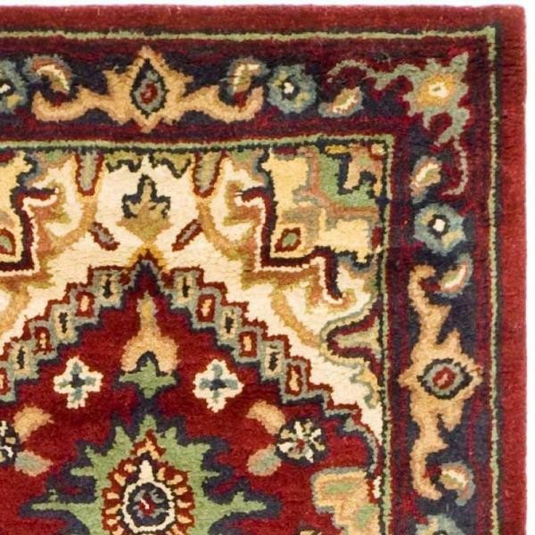 Long Runner 2’3″ x 12′ Traditional Plush Hand Tufted Wool Red Rug *FREE SHIPPING