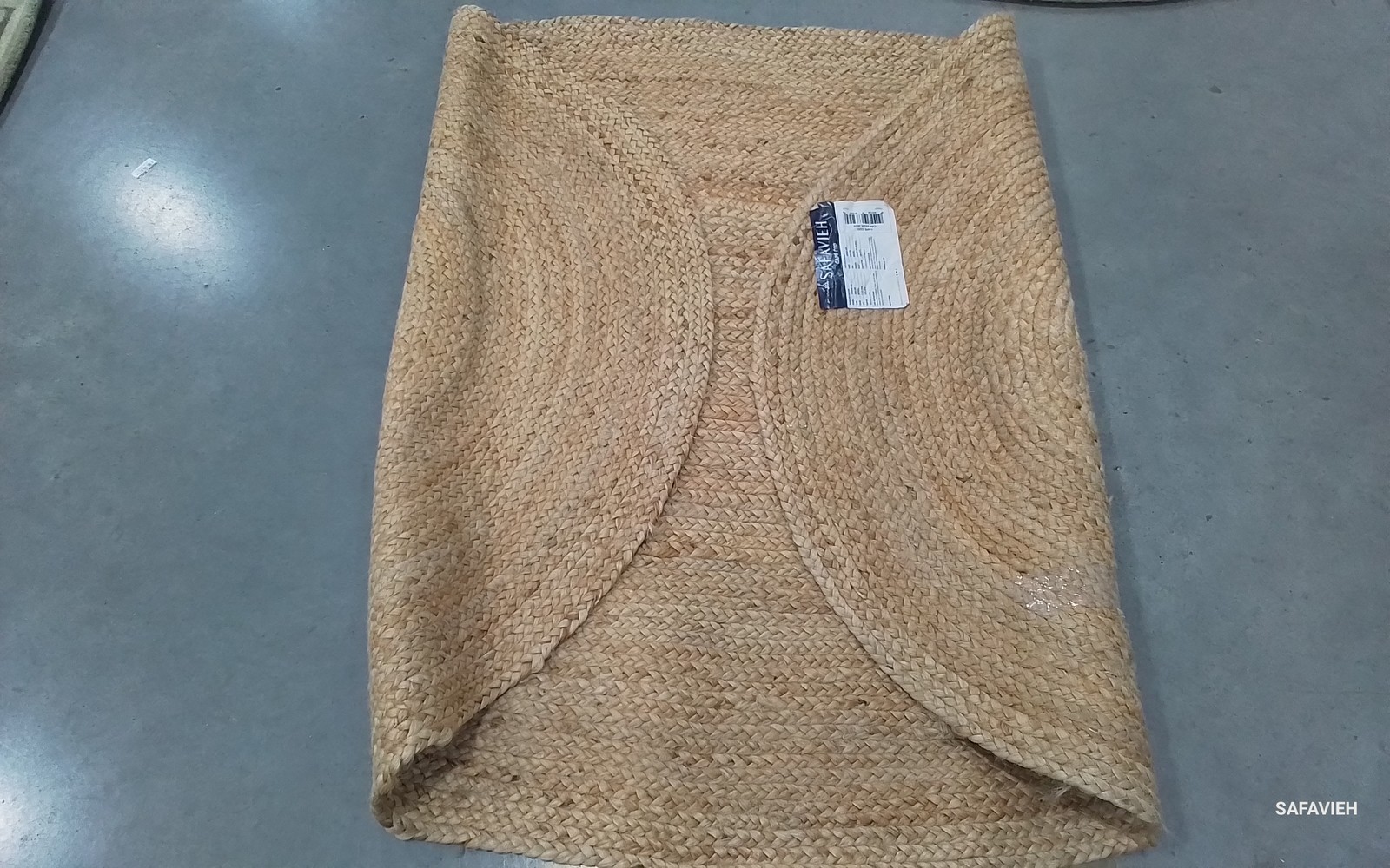 NATURAL 4′-0″ x 6′-0″ Broken Thread Rug, Reduced Price 1172801481 CAP252A-4OV