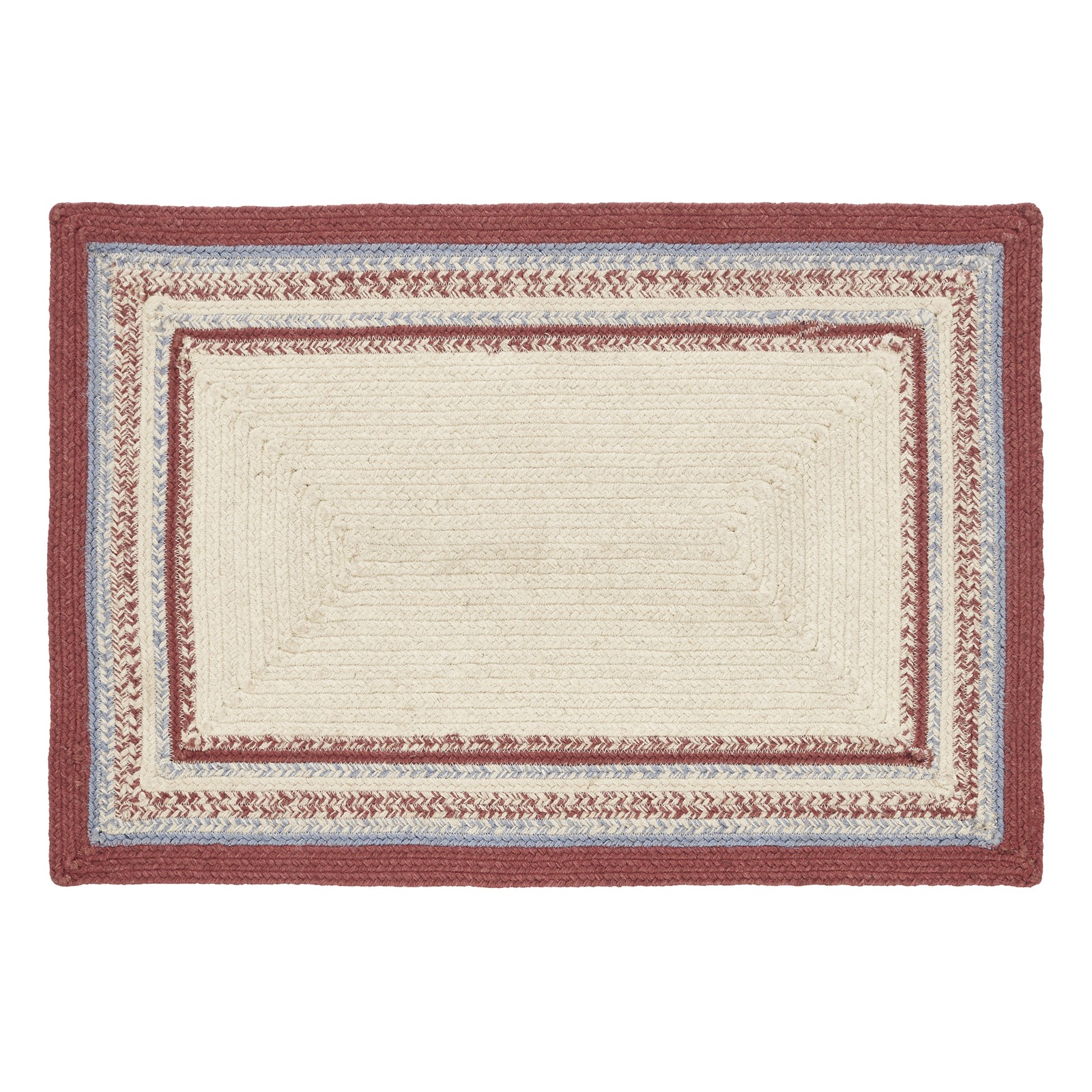 Accent Rug Celebration Jute Americana 24×36 Rect Stars No Slip Floor VHC Brands